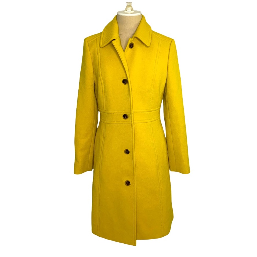 JCrew Classic lady Italian double cloth wool coat